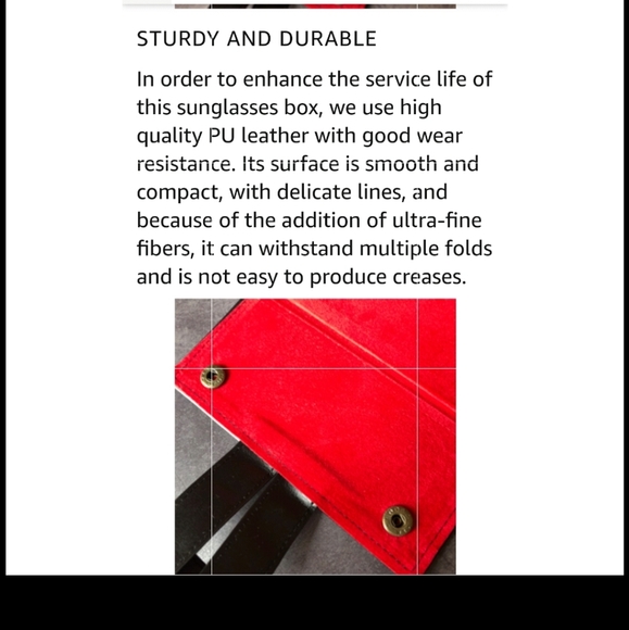 Travel Safe Sunglasses organizer 5 compartments. - Picture 7 of 16